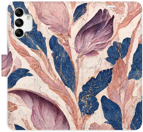 iSaprio flip pouzdro Old Leaves 02 pro Samsung Galaxy A04s - Phone Cover - Main image