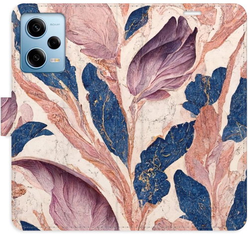 iSaprio flip pouzdro Old Leaves 02 pro Xiaomi Redmi Note 12 Pro 5G / Poco X5 Pro 5G - Phone Cover - Main image