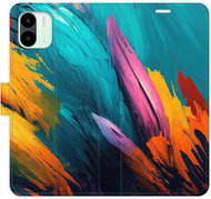 iSaprio flip pouzdro Orange Paint 02 pro Xiaomi Redmi A1 / A2 - Phone Cover