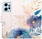 iSaprio flip puzdro Ornamental Flowers 03 na Xiaomi Redmi Note 12 5G - Kryt na mobil
