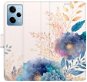 Phone Cover iSaprio flip pouzdro Ornamental Flowers 03 pro Xiaomi Redmi Note 12 Pro 5G / Poco X5 Pro 5G - Kryt na mobil