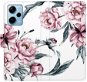 iSaprio flip pouzdro Pink Flowers pro Xiaomi Redmi Note 12 Pro+ 5G - Phone Cover
