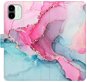 Kryt na mobil iSaprio flip puzdro PinkBlue Marble pre Xiaomi Redmi A1/A2 - Kryt na mobil