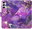 Pouzdro Purple Marble pro Samsung Galaxy A14 / A14 5G