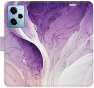 iSaprio flip pouzdro Purple Paint pro Xiaomi Redmi Note 12 Pro 5G / Poco X5 Pro 5G - Phone Cover