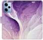 Phone Cover iSaprio flip pouzdro Purple Paint pro Xiaomi Redmi Note 12 Pro 5G / Poco X5 Pro 5G - Kryt na mobil