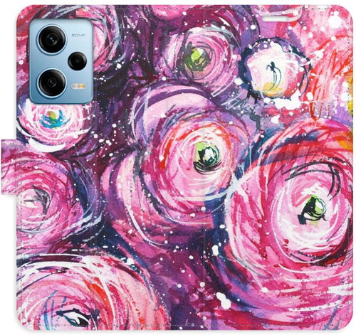 iSaprio flip pouzdro Retro Paint 02 pro Xiaomi Redmi Note 12 Pro 5G / Poco X5 Pro 5G - Phone Cover - Main image