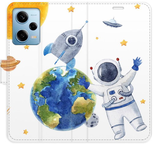 iSaprio flip pouzdro Space 06 pro Xiaomi Redmi Note 12 Pro 5G / Poco X5 Pro 5G - Phone Cover - Main image