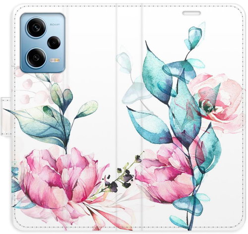 iSaprio flip pouzdro Beautiful Flower pro Xiaomi Redmi Note 12 Pro 5G / Poco X5 Pro 5G - Phone Cover - Main image