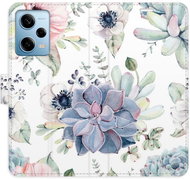 iSaprio flip pouzdro Succulents pro Xiaomi Redmi Note 12 Pro 5G / Poco X5 Pro 5G - Phone Cover