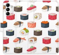 iSaprio flip puzdro Sushi Pattern 02 pre Samsung Galaxy A04s - Kryt na mobil