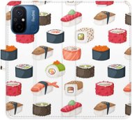 iSaprio flip pouzdro Sushi Pattern 02 pro Xiaomi Redmi 12C - Phone Cover