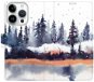 iSaprio flip pouzdro Winter 02 pro iPhone 15 Pro - Phone Cover