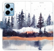 iSaprio flip pouzdro Winter 02 pro Xiaomi Redmi Note 12 Pro+ 5G - Phone Cover