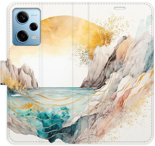 iSaprio flip pouzdro Winter in the Mountains pro Xiaomi Redmi Note 12 Pro 5G / Poco X5 Pro 5G - Phone Cover - Main image
