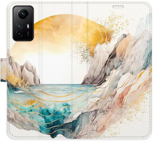 iSaprio flip pouzdro Winter in the Mountains pro Xiaomi Redmi Note 12S - Phone Cover - Main image