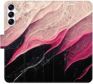 iSaprio flip case BlackPink Marble for Samsung Galaxy A14 / A14 5G - Phone Cover