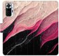 iSaprio flip pouzdro BlackPink Marble pro Xiaomi Redmi Note 10 Pro - Phone Cover