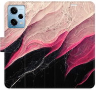 iSaprio flip pouzdro BlackPink Marble pro Xiaomi Redmi Note 12 Pro 5G / Poco X5 Pro 5G - Phone Cover
