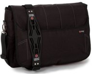 i-Stay Black 15.6" & Up to 12" Laptop/Tablet Messenger Bag - Laptop Bag