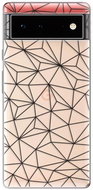 iSaprio Abstract Triangles 03 pro black pro Google Pixel 6 5G - Phone Cover
