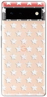 iSaprio Stars Pattern pro white pro Google Pixel 6 5G - Phone Cover