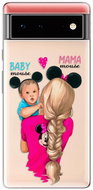 iSaprio Mama Mouse Blonde and Boy pro Google Pixel 6 5G - Phone Cover