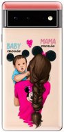 iSaprio Mama Mouse Brunette and Boy pro Google Pixel 6 5G - Phone Cover
