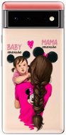 iSaprio Mama Mouse Brunette and Girl pre Google Pixel 6 5G - Kryt na mobil