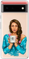 iSaprio Coffe Now pro Brunette pro Google Pixel 6 5G - Phone Cover