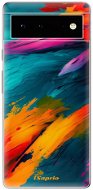 iSaprio Blue Paint pro Google Pixel 6 5G - Phone Cover