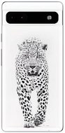 iSaprio White Jaguar pro Google Pixel 6a 5G - Phone Cover