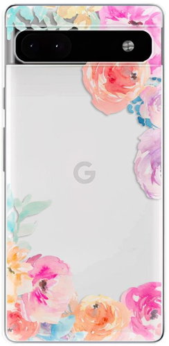 iSaprio Flower Brush pro Google Pixel 6a 5G - Phone Cover - Main image