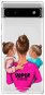 Kryt na mobil iSaprio Super Mama pro Two Girls na Google Pixel 6a 5G - Kryt na mobil