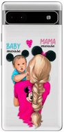 iSaprio Mama Mouse Blonde and Boy pro Google Pixel 6a 5G - Phone Cover