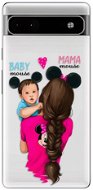 iSaprio Mama Mouse Brunette and Boy pro Google Pixel 6a 5G - Phone Cover