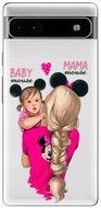 iSaprio Mama Mouse Blond and Girl pro Google Pixel 6a 5G - Phone Cover