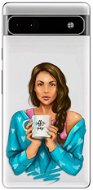 iSaprio Coffe Now Brunette pre Google Pixel 6a 5G - Kryt na mobil