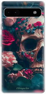 iSaprio Skull in Roses pro Google Pixel 6a 5G - Phone Cover