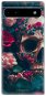 iSaprio Skull in Roses pro Google Pixel 6a 5G - Phone Cover