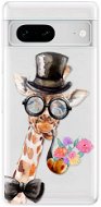 iSaprio Sir Giraffe pro Google Pixel 7 5G - Phone Cover