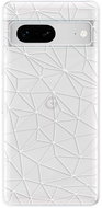 iSaprio Abstract Triangles 03 pro white pro Google Pixel 7 5G - Phone Cover