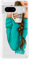 iSaprio My Coffe and Brunette Girl pro Google Pixel 7 5G - Phone Cover