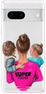 iSaprio Super Mama pro Boy and Girl pro Google Pixel 7 5G - Kryt na mobil