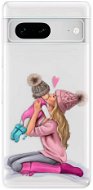 iSaprio Kissing Mom pro Blond and Girl pro Google Pixel 7 5G - Phone Cover
