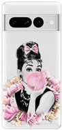 iSaprio Pink Bubble pro Google Pixel 7 Pro 5G - Phone Cover