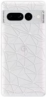 iSaprio Abstract Triangles 03 pro white pro Google Pixel 7 Pro 5G - Phone Cover