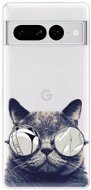 iSaprio Crazy Cat 01 pro Google Pixel 7 Pro 5G - Phone Cover