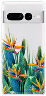 iSaprio Exotic Flowers pro Google Pixel 7 Pro 5G - Phone Cover