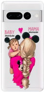 iSaprio Mama Mouse Blond and Girl pro Google Pixel 7 Pro 5G - Phone Cover